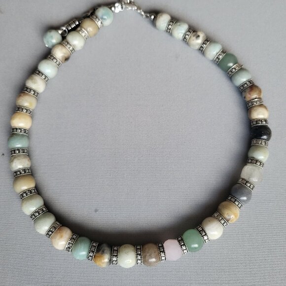 Multistone , multicolor Choker - Picture 7 of 7